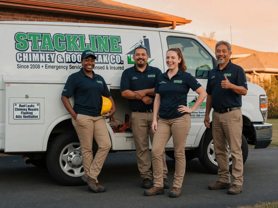 Chimney flashing repair company in Kinnear, WY